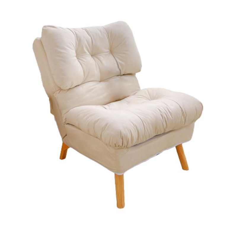 Contemporary Upholstery Recliner Chair Solid Color Standard Recliner