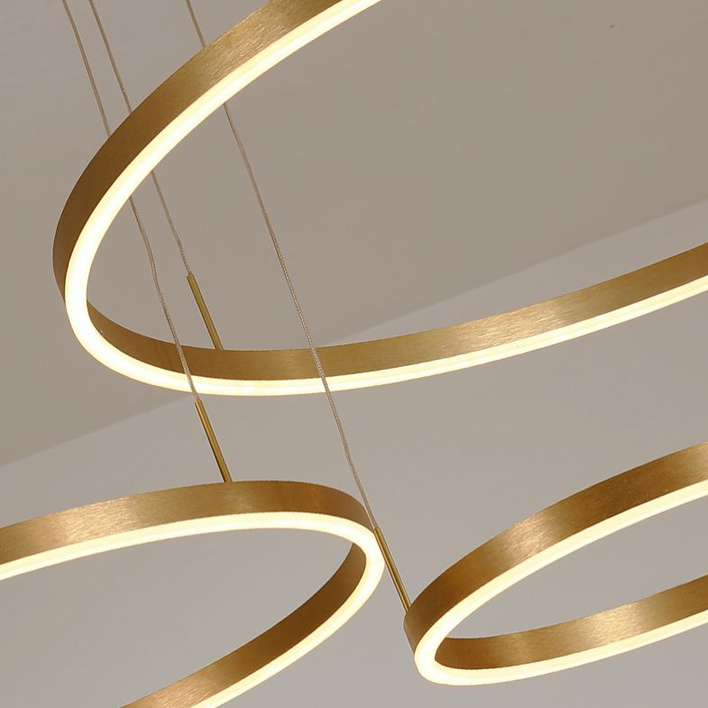 Moderno lampada sospesa a sospensione a sospensione a sospensione a soffitto orbicolare