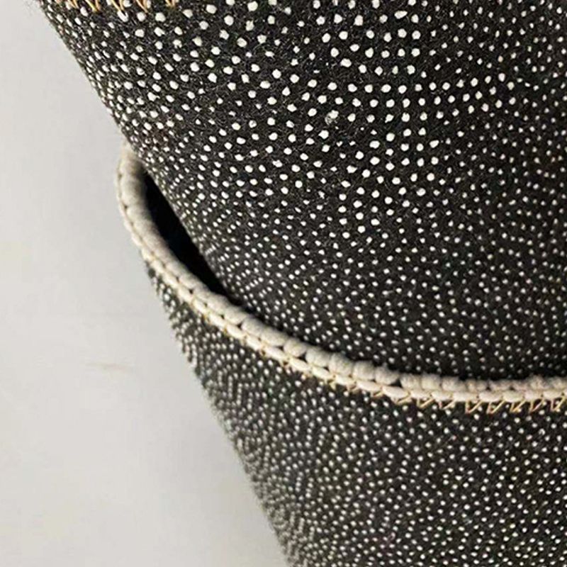 Round Deck Pattern Carpet Polyester Modern Indoor Rug Stain Resistant Area Carpet for Living Room