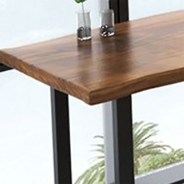 1/2/5/6 Pieces Luxurious Rectangular Pub Table Set Wooden Counter Table Set