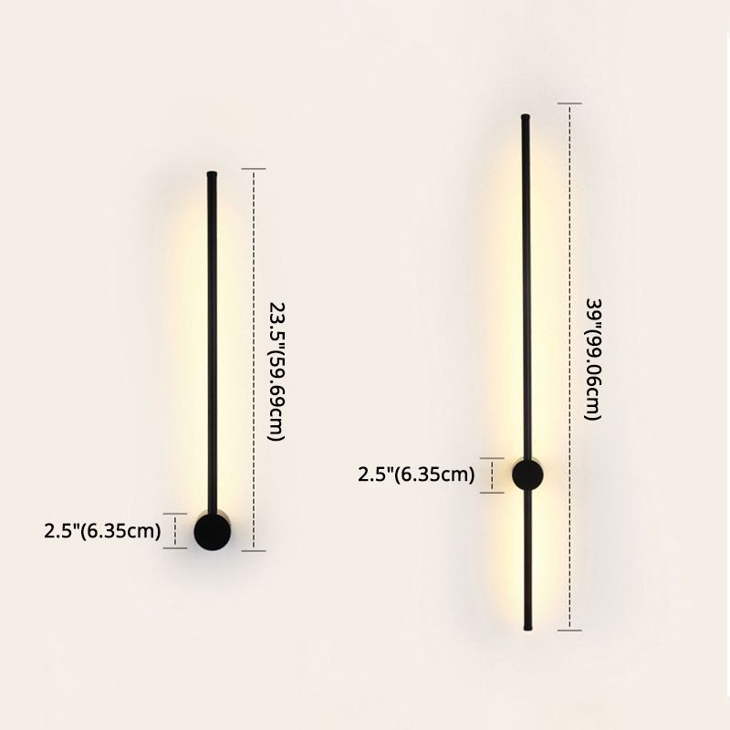 Minimalist Wall Sconce Indoor Lighting Modern LED Metal Wall Lighting