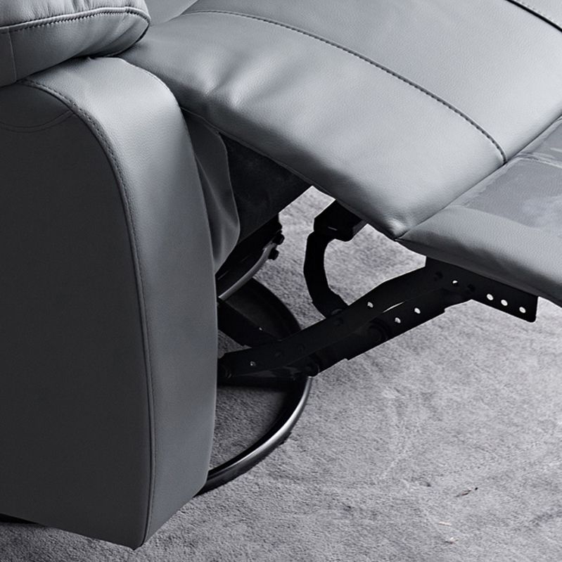 Genuine Leather Home Theater Recliner Modern Recliner for Living Room
