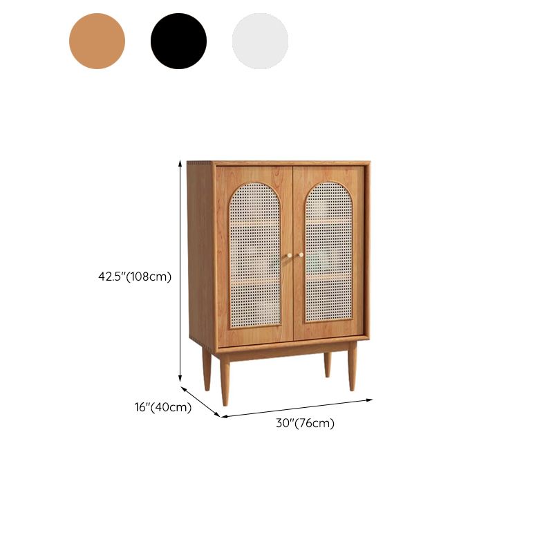42.51" Tall 2 - Door Accent Cabinet Rectangular Straight Feet Cabinet