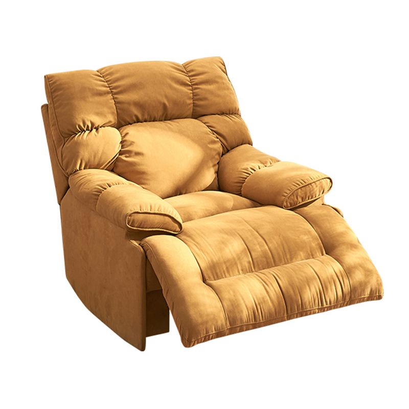Scandinavian Upholstery Recliner Chair Microsuede Standard Recliner