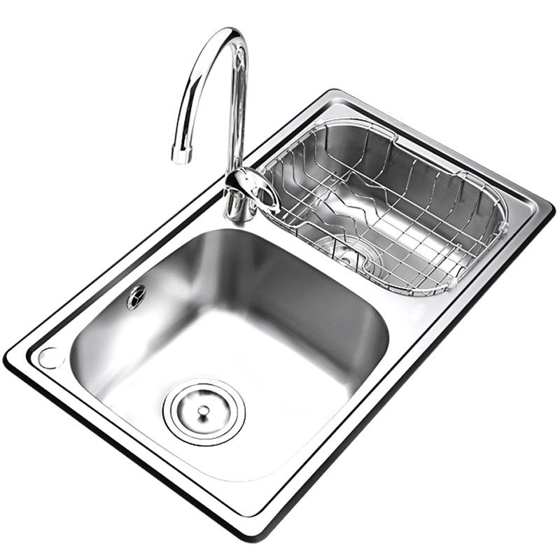 Stainless Steel Kitchen Sink Double Bowl Kitchen Sink with Drain Assembly