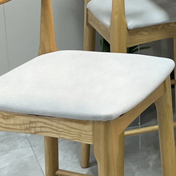 Rectangle Counter Height Pub Set 1/2/3 Pcs Modern Bar Table and Solid Wood Stools