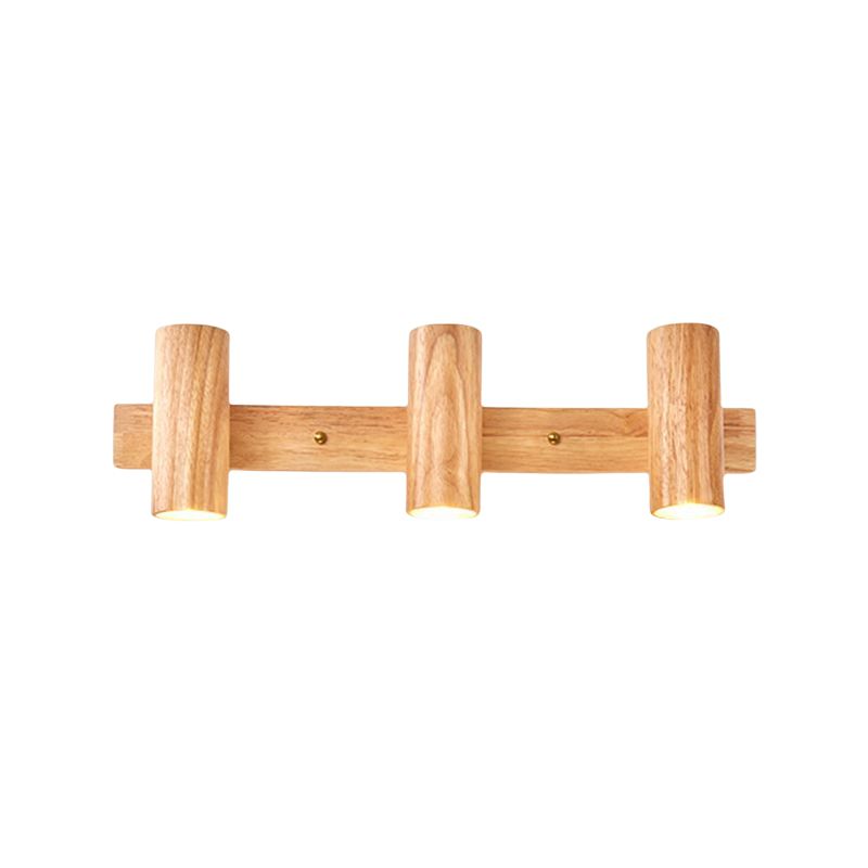 Modern Simple Shape Wall Light Sconces Wood Wall Lighting Fixtures
