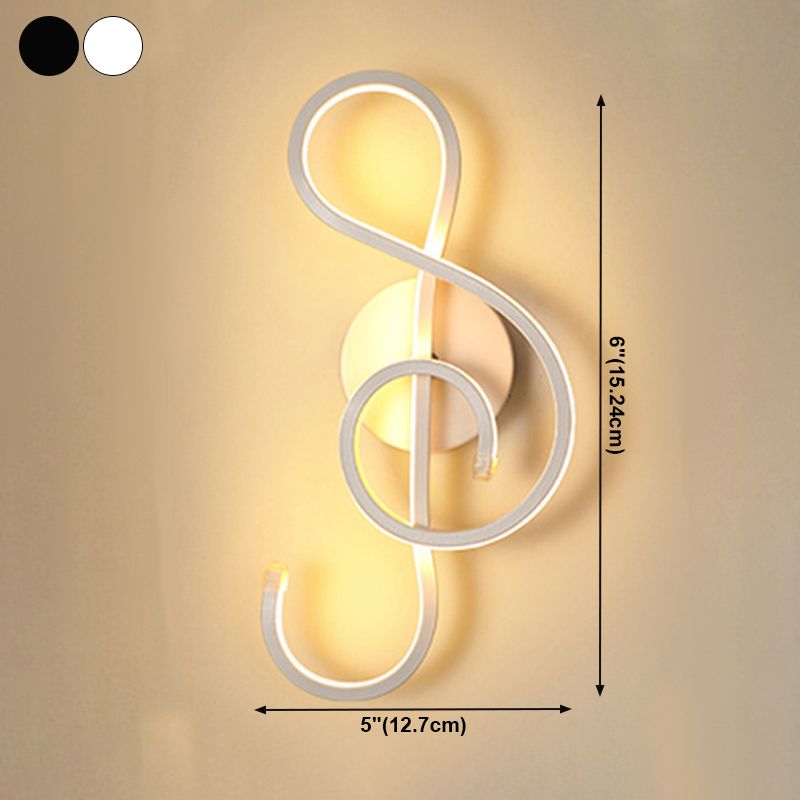 Einzigartiger Schatten 1-Licht Wandleuchte moderne Metallmontage Leuchte Metallmontage