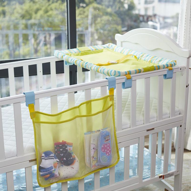 Matte Crib Top Changer Upholstered Changing Table with Seat Belt