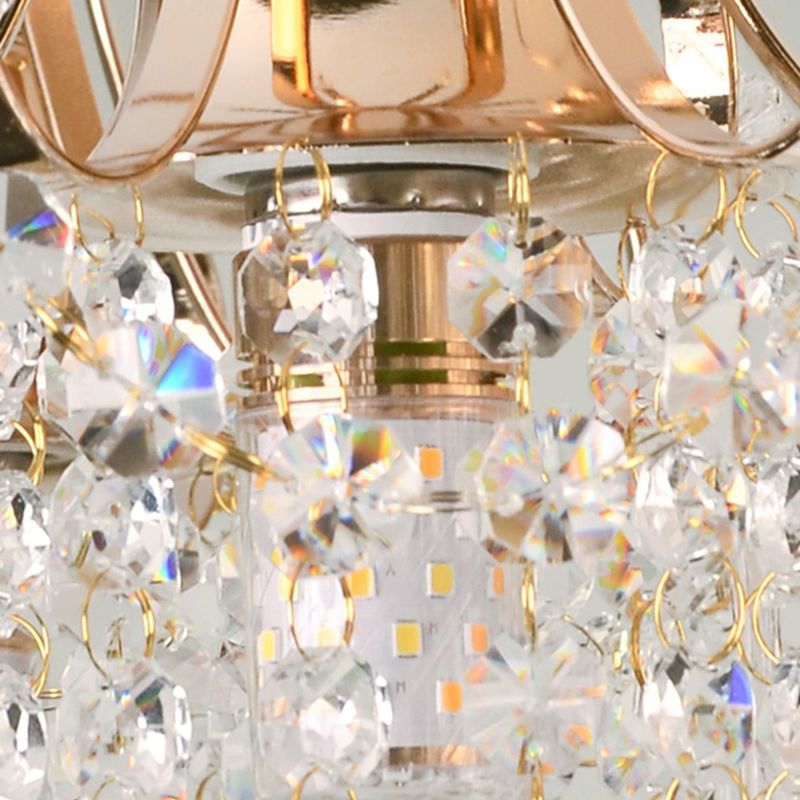 Moderne Kristallwandleuchten gold bewaffnete Wand montiertes Licht für Wohnzimmer