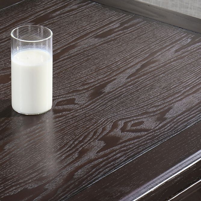 Traditional Wooden Dining Set with Rectangle Top and 4 Legs Base Dining¬†Room¬†Set