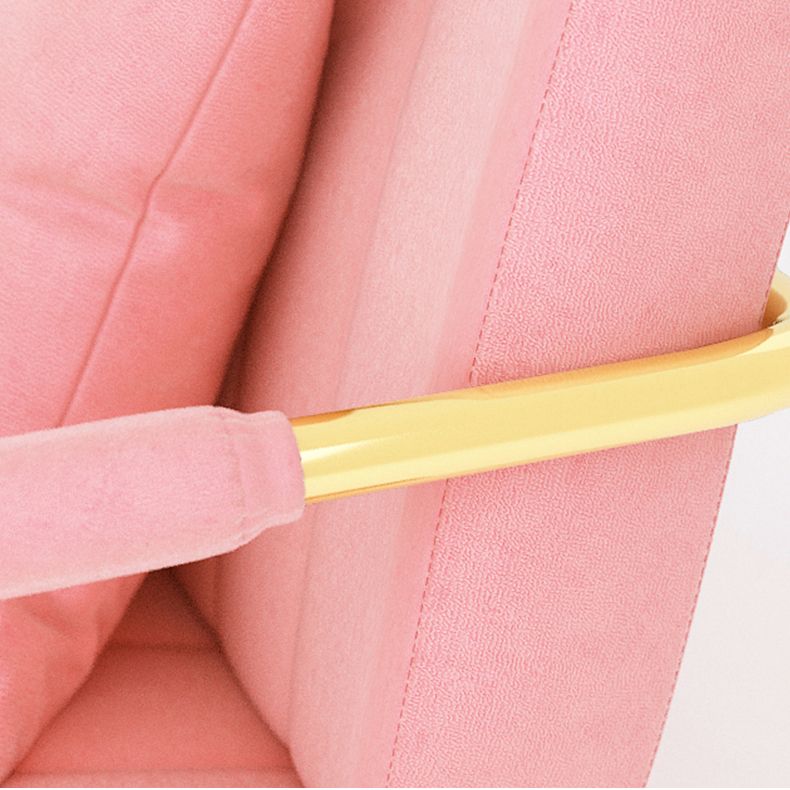 Contemporary Glam Velvet Sofa with Tuxedo Arm 58' Wide 72' High