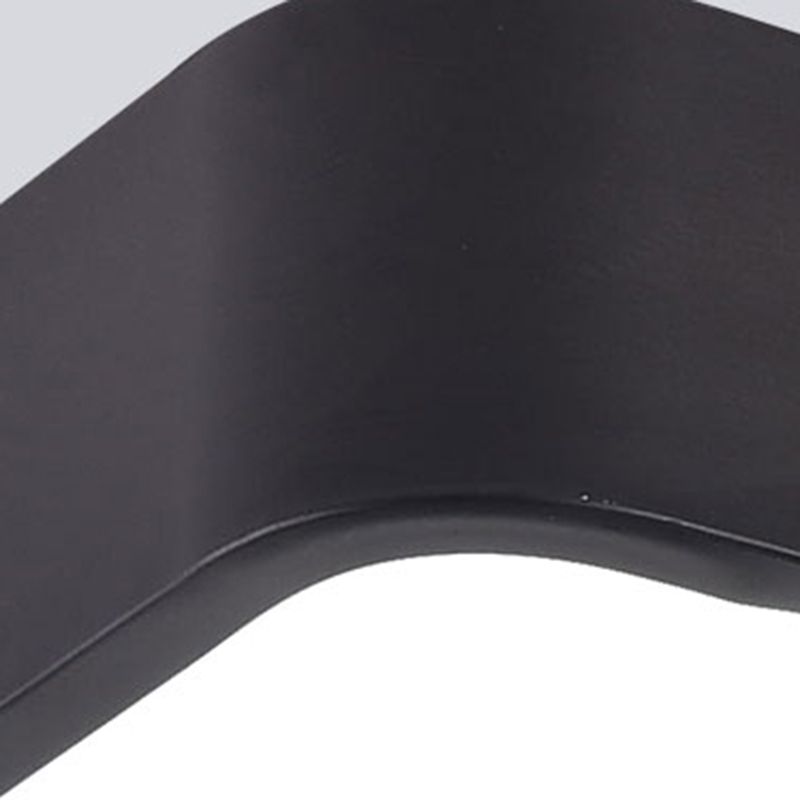 Lámpara de techo LED de forma rectangular de aluminio moderno 1 Montaje de altura de luz para estudio