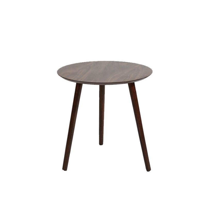 Scandinavian 3 Legs  Cocktail Table Round Wooden Coffee  Cocktail Table for Living Room