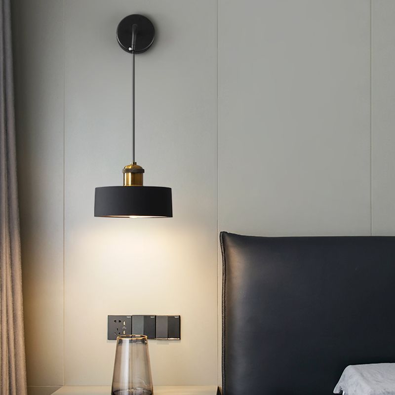 Nordic Style Colorful Wall Light Geometry Shape Adjustable Wall Lamp for Bedroom