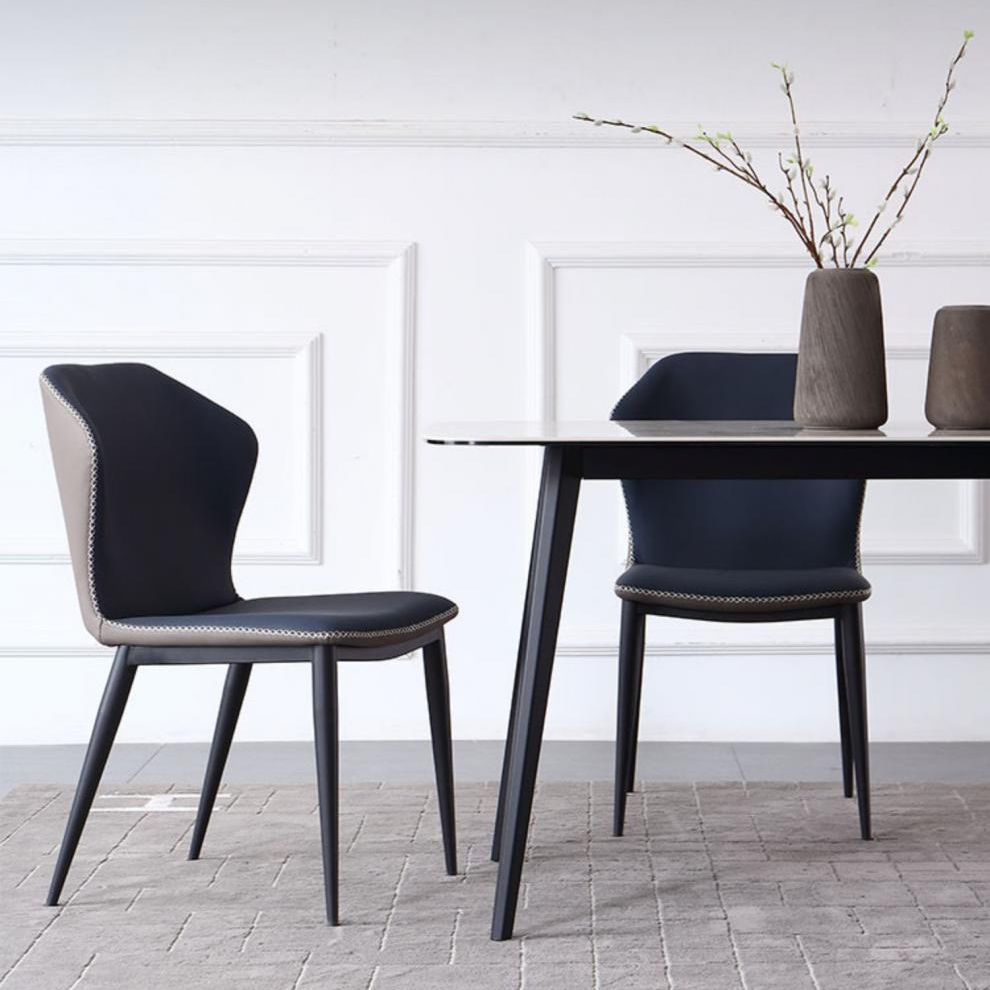 Designer Style Sintered Stone Dining Set Rectangle 1/4/5/7 Pieces Dining Room Table Set