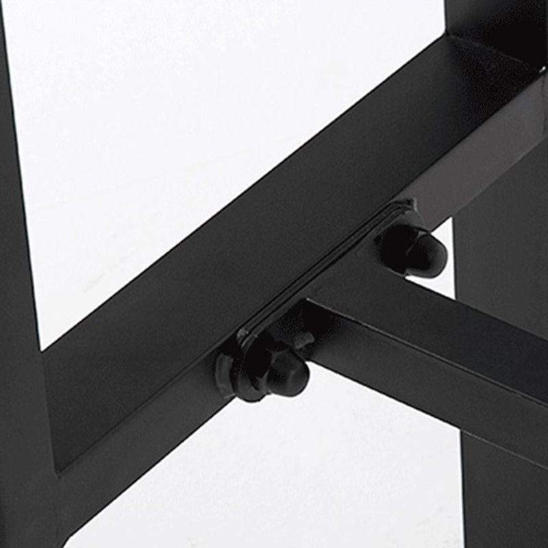 Rectangle Bar Counter Table Industrial  Bar Table with Metal Base