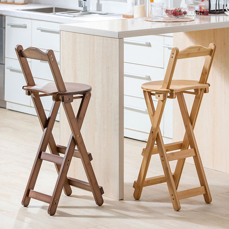 Folding Barstools Contemporary Armless Bar Stools with Swivel