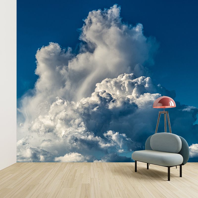 Photography Stain Resistant Wall Mural Wallpaper Beautiful Sky Sitting Room Wall Mural