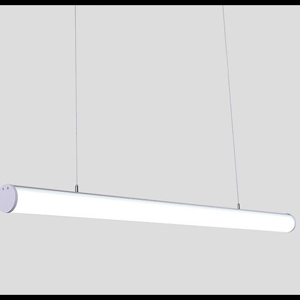 Cilindriche Luci a ciondolo di grande cucina di grandi dimensioni Metallic Modern Isola Lampade per ufficio