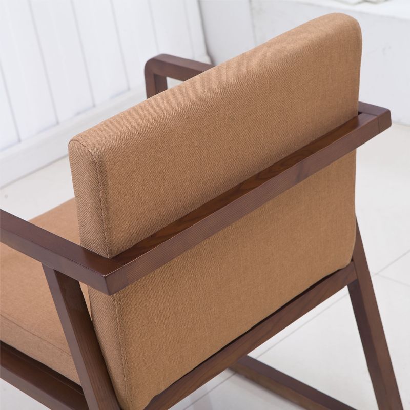 Silla auxiliar de comedor de estilo moderno, sillones de comedor de madera para cocina