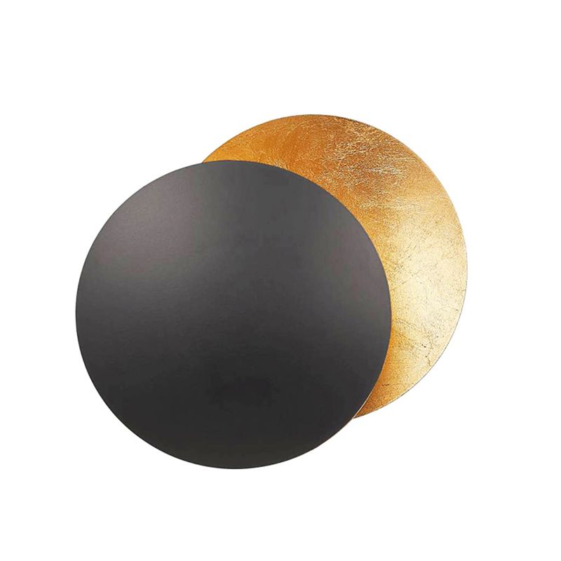 Nordische Metallwandleuchten leichte runde Formwandlicht für Wohnzimmer