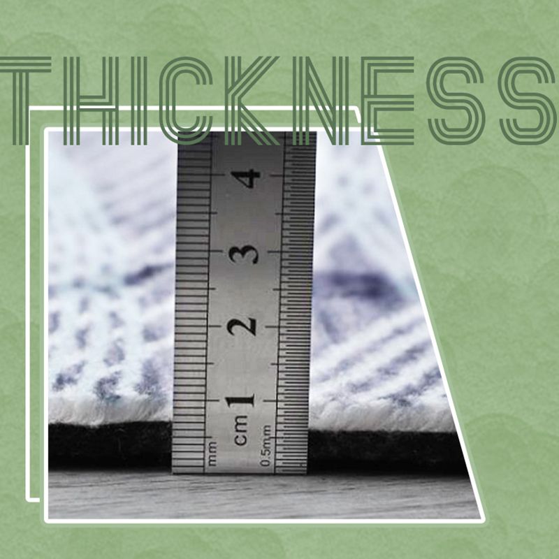 Trendy Geometric Pattern Area Rug Modern Comfort Rectangle Carpet Polyester Easy Care Area Carpet for Living Room