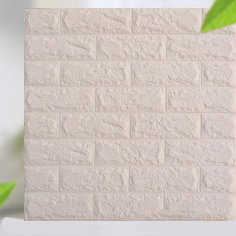 Industrial Wall Plank 3D Print Bedroom Living Room Wall Panels Set of 10