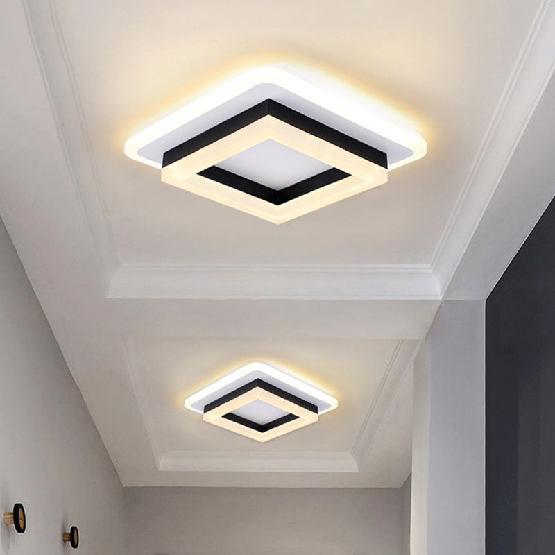 Lampe LED Lamp Plafond Le plafond d'ébullition avec l'art du fer pour le corridor