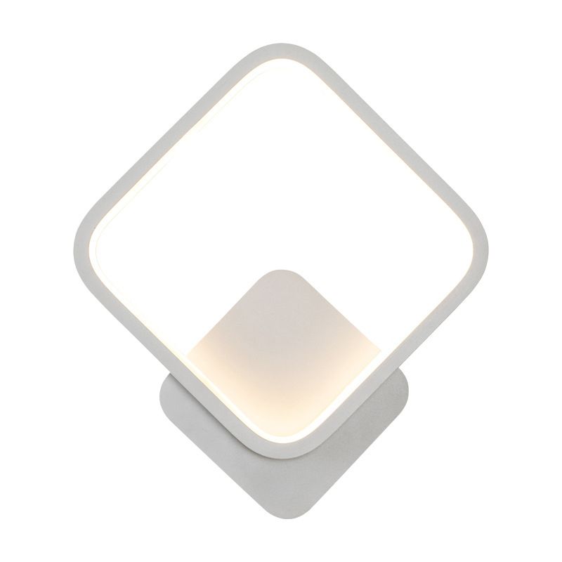Modern Linear Wall Light Square LED Wall Light Sconce for Bedroom