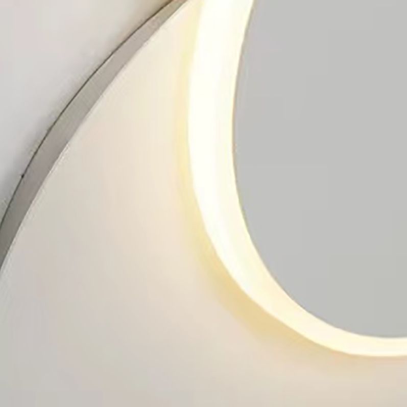 1 Light Geometry Wall Sconce Modern Style Metal Wall Lighting for Bedroom