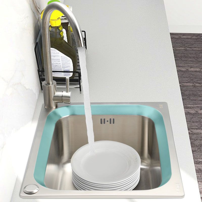 Modern Style Kitchen Sink Stainless Steel Kitchen Sink with Faucet