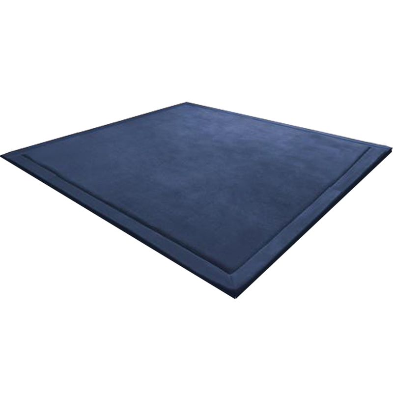 Upgraded Multi Colored Plain Rug Polypropylene Minimalism Rug Machine Washable Pet Friendly Anti-Slip Backing Carpet for Playroom