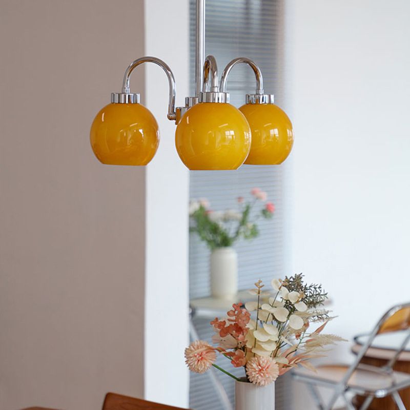 French Classic Style Classico Classellale Lampadella di vetro leggero per soggiorno