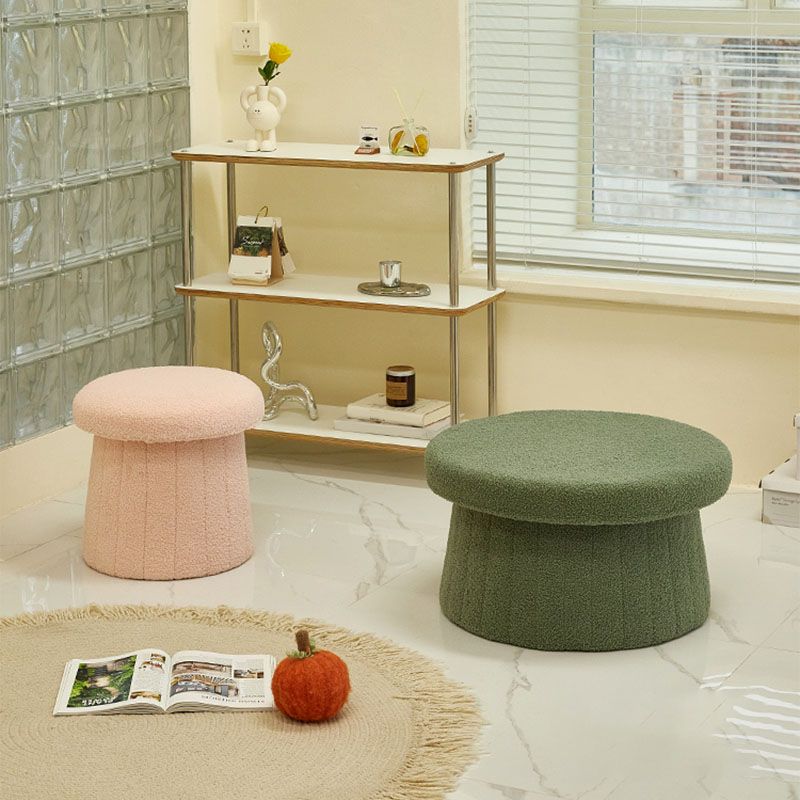 Modern Multi Colors Pouf Round Resistant Pouf for Drawing Room