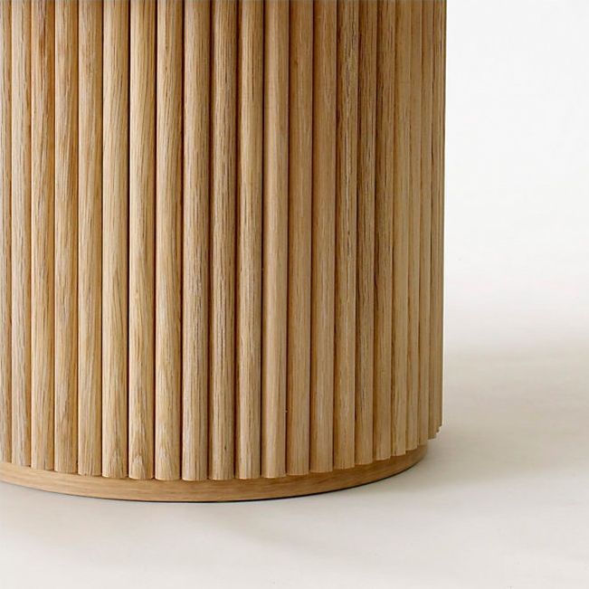 Tono de comedor moderno de pedestal doble oval