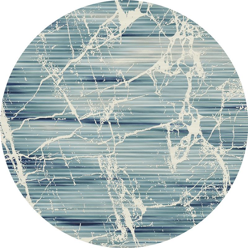 Minimalistischer moderner Teppich Multicolor-Aquarell-Print Teppich Haustierfreundlicher Maschinenwaschableie-Rutschteppich für Wohnzimmer