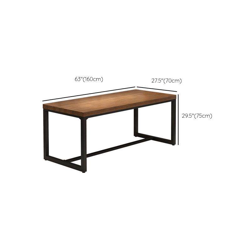 Industrial Pine Wood Top Dining Table Set 1/2/5 Pieces Dinette Set for Kitchen