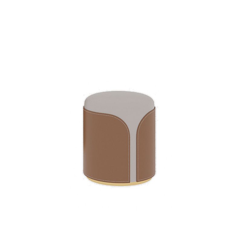 Glam Makeup Vanity Desk Leather Makeup Vanity Set with Slate Top