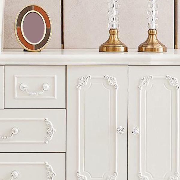 Modern Storage Chest Dresser Wooden Storage Chest with Doors