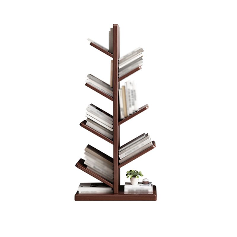 Zeitgenössischer Etagere Bücherregal Holz Open Back Bookshelp für Zuhause