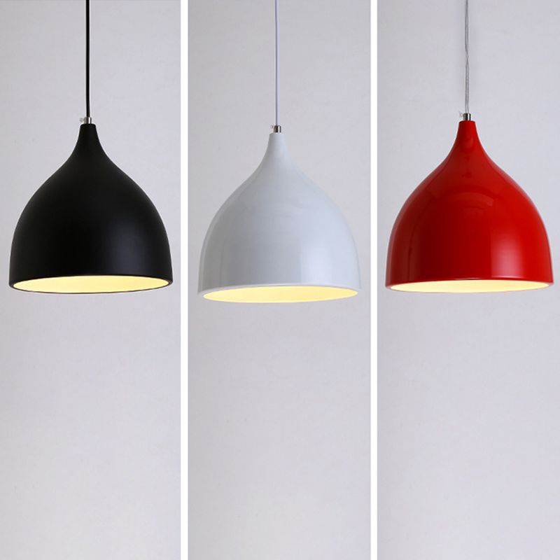 Nordic Creative Nut Shaped Hanging Lamp Aluminum 1 Head Dining Room Suspension Light