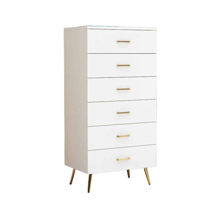15.75" Wide Wood Accent Chest with Soft Close Drawers Scratch Resistant Chest