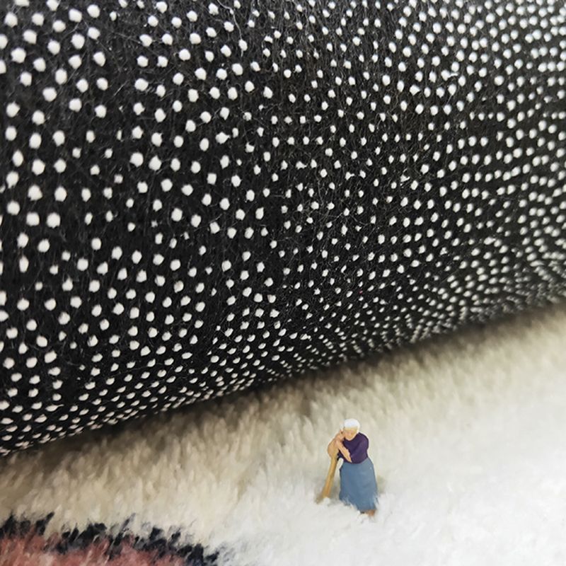 Alfombra japonesa de dormitorio wabi-sabi