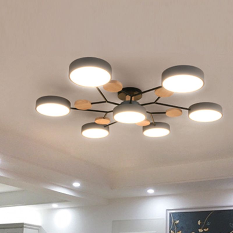 Modern Style Ceiling Light LED Flush Mount Light Fixture for Bedroom