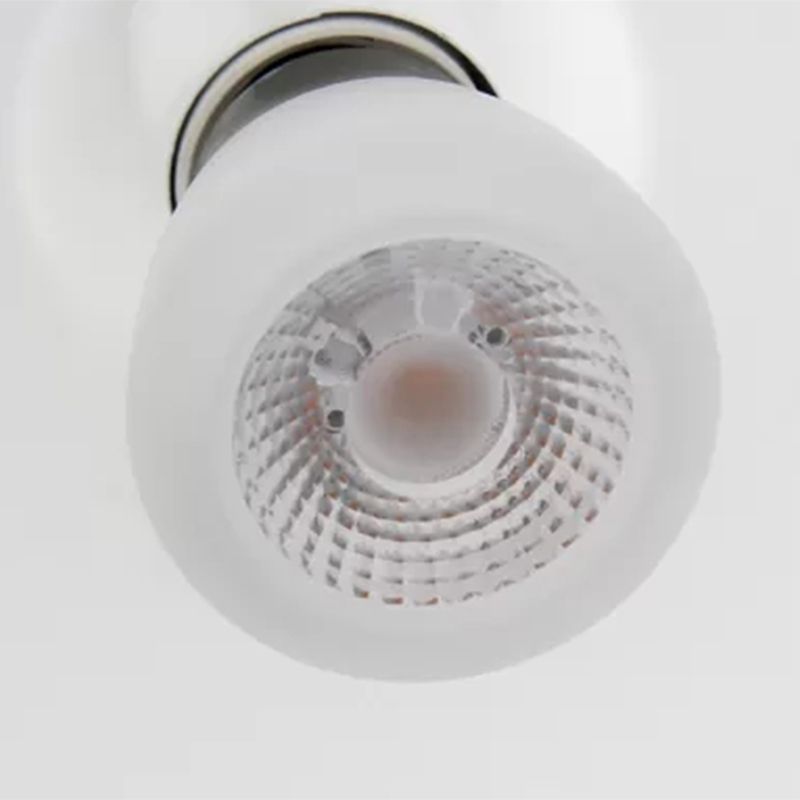 White 1 Light Bell Pendant Lamp Modern Minimalist Glass Hanging Lamp for Living Room