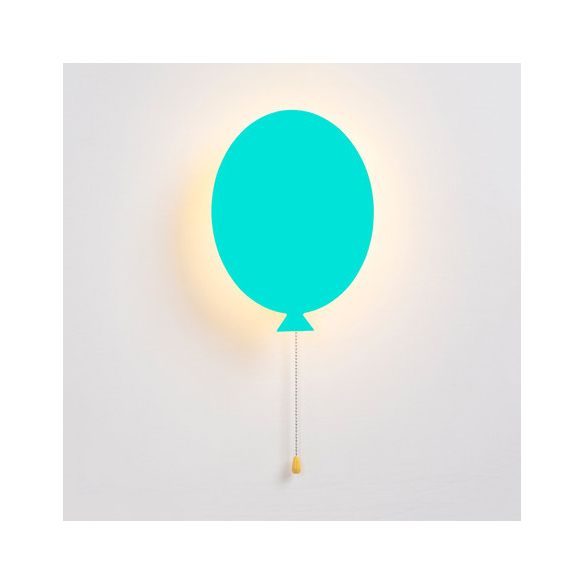 Hölzerne schlanke Panel Ballon Wandleuchte LED LED Wandleuchten für Kinderbettkindergarten