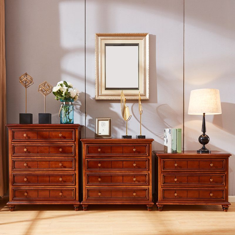 15.6-inch W Storage Chest Traditional Storage Chest Dresser with 3/4/5/9 Drawers