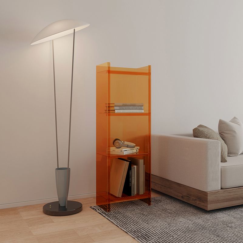 Libreria standard acrilica scandinava chiusa libreria verticale