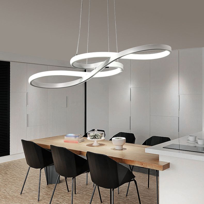 Metal Ceiling Hung Fixtures Contemporary Pendant Lighting for Dining Room